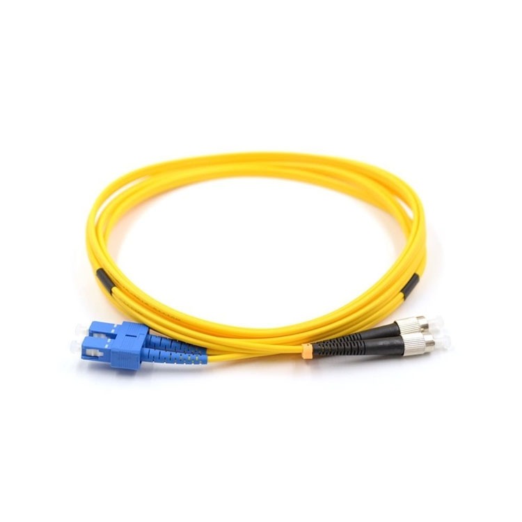 پچ کورد فیبرنوری سانگیگ SC-FC UPC/UPC Duplex SM 2mm با روکش LSZH