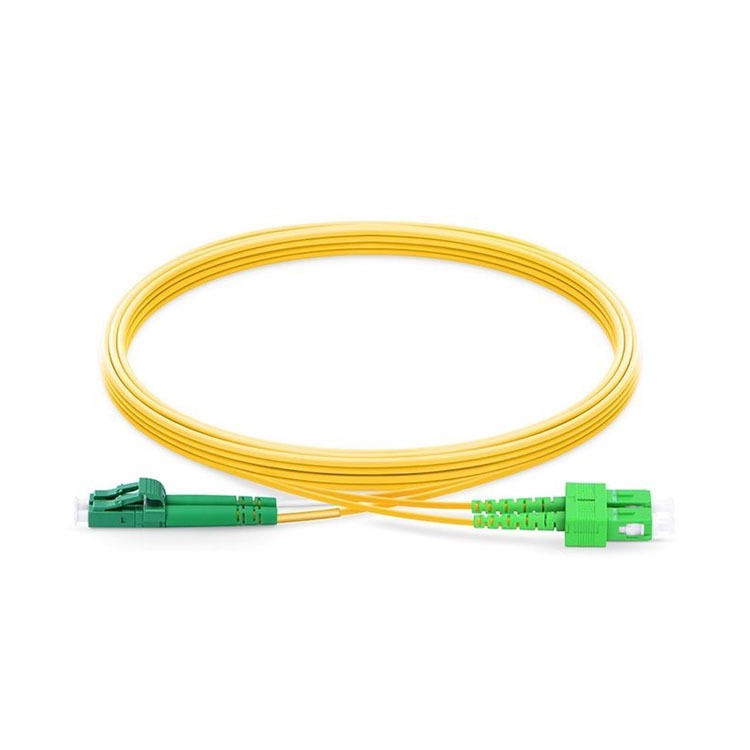 پچ کورد فیبرنوری سانگیگ LC-SC APC/APC Duplex SM 2mm با روکش LSZH