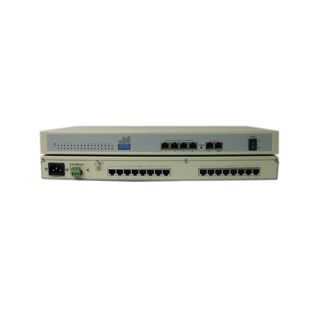 مدیا کانورتر RapidCom مدل 4Eth-8E1