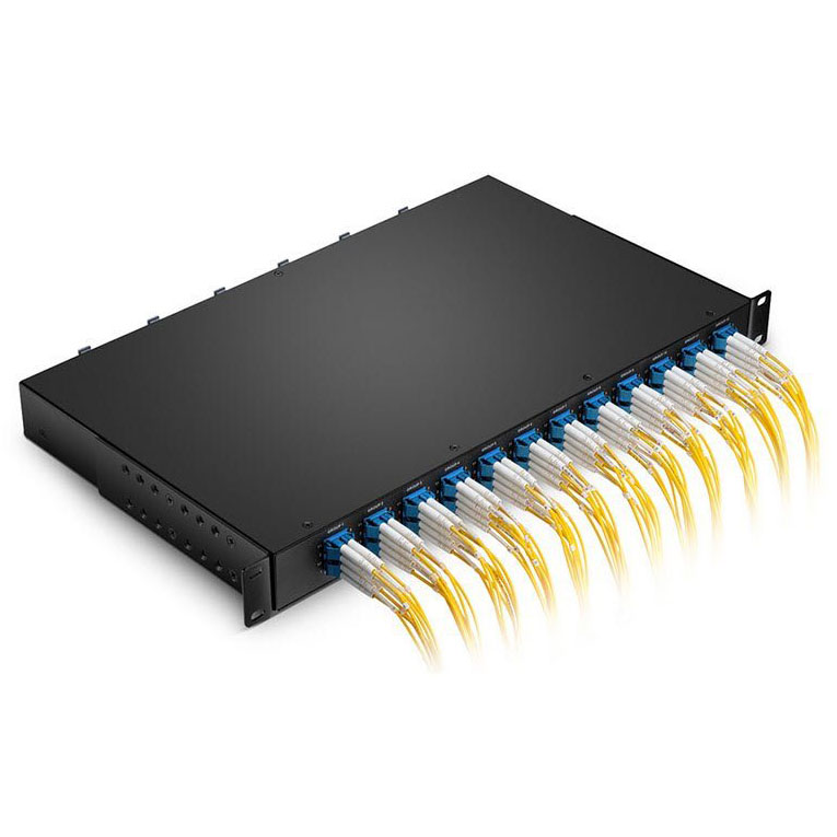 پچ پنل فیبرنوری 96 کر سانگیگ 12x MTP-8 به 24x LC Quad