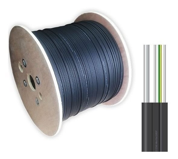 shetab-Drop-Cable-2468-core-SM-Outdoor-FRP-Or-STEEL-