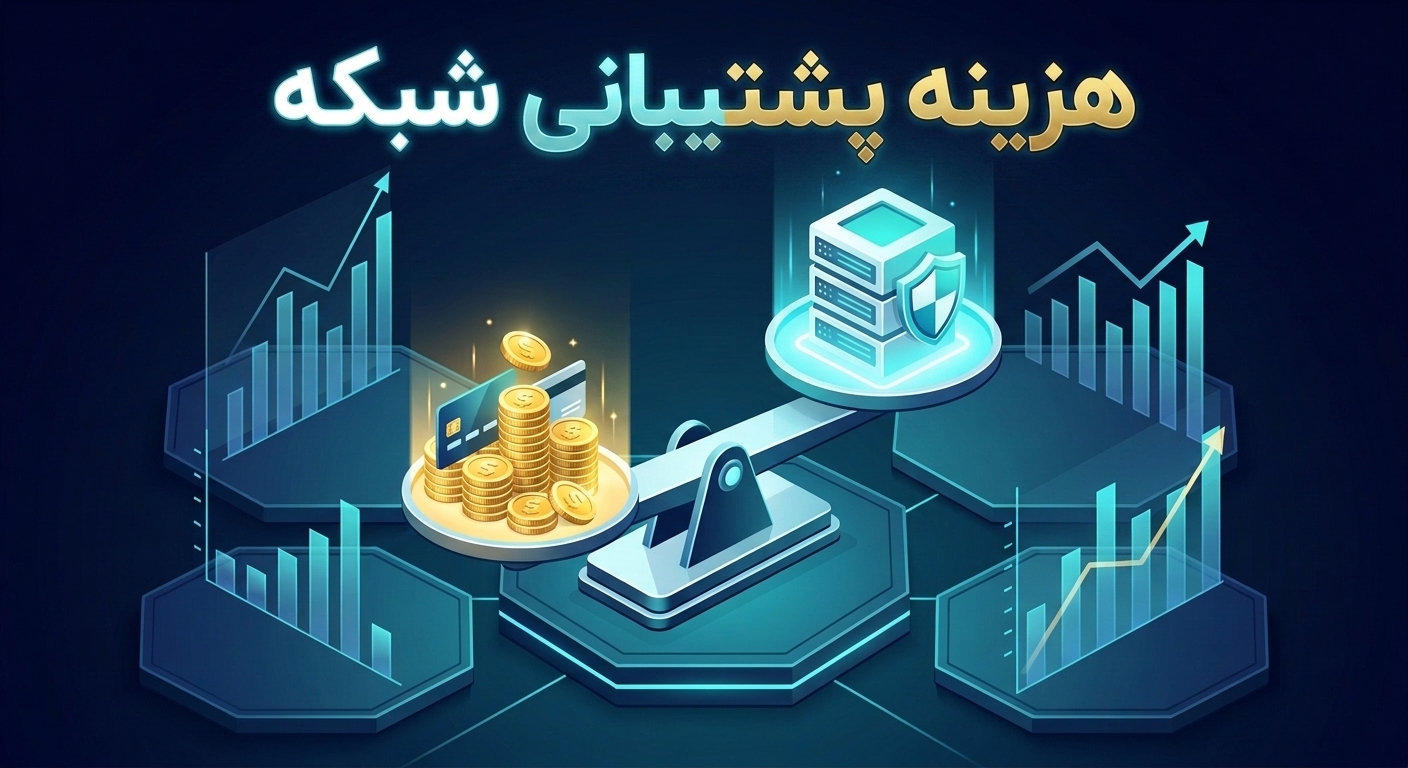 هزینه پشتیبانی شبکه